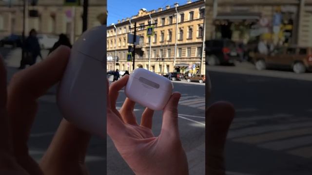 Беспроводные наушники AirPods PRO смотреть онлайн