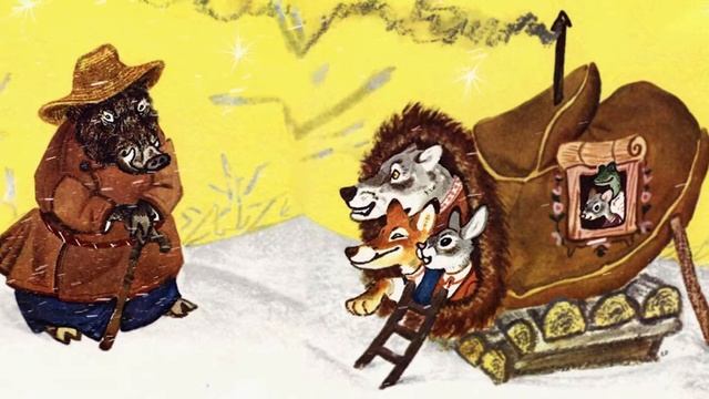 Рукавичка | Аудиосказки с картинками | Для самых маленьких | Украинская народная сказка смотреть онлайн