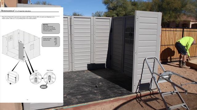 Home Depot 8 x 10 Shed | Install | 2021 смотреть онлайн
