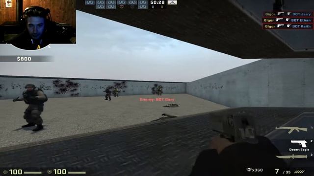 CSGO Aim Botz Training. смотреть онлайн
