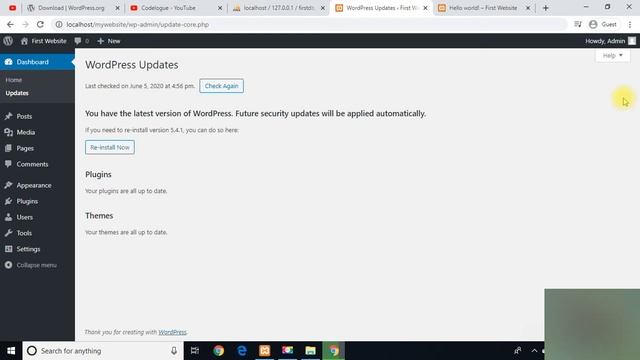 WordPress tutorial for Beginners (2020) - Lesson 1 смотреть онлайн