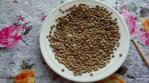 Чечевица как готовить или не готовить вообще.