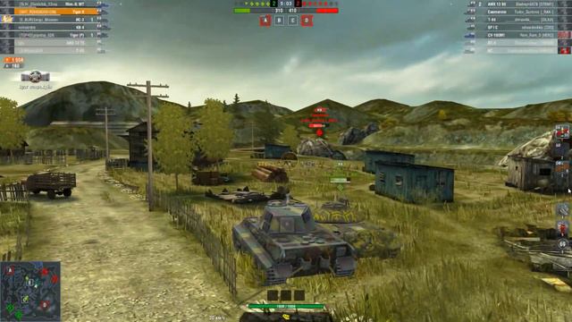 World of Tanks Blitz Тигр 2 мастер смотреть онлайн