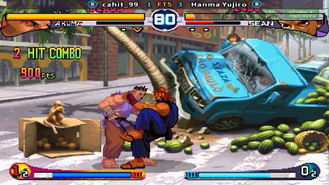 Street Fighter III 2nd Impact: Giant Attack - cahit_99 vs Hanma Yujiro FT5 смотреть онлайн