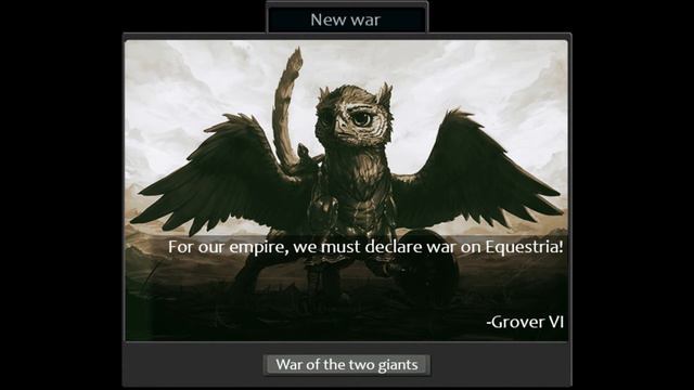 hearts of iron 4. Equestria at War. Custom Super Events:Equestria's war with the Griffin Empire смотреть онлайн
