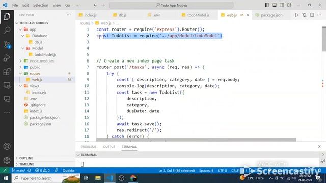 Build Todo App with Nodejs Express MongoDB | Coding Ninjas | Web Development Node.js Minor Project смотреть онлайн