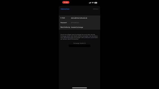Videotutorial Hosted Exchange - iOS Mail App | sc synergy смотреть онлайн
