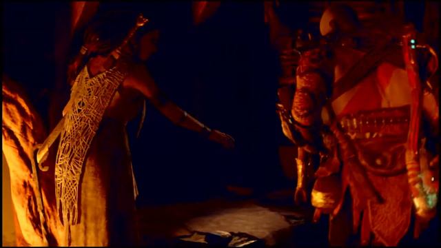 God of War_Kratos takes ill-fallen Atreus to Freya смотреть онлайн
