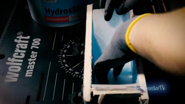 кондор (ESKARO. CONDOR) гидростоп - жидкая гидроизоляция. испытание