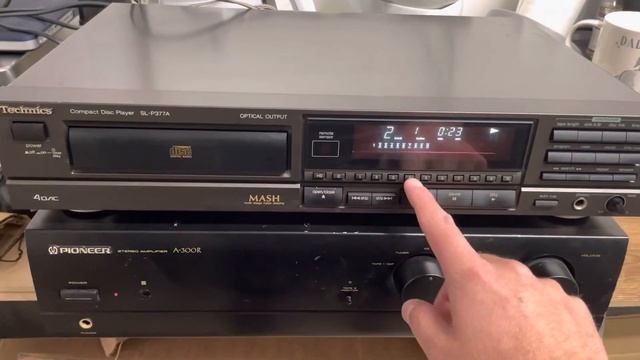 EBAY RETURN Technics SL-P377A CD PLAYER hifi separate compact disc player 114932144545 смотреть онлайн