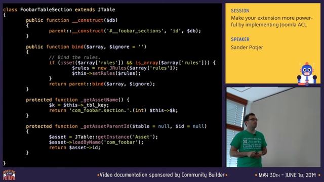 Make your extension more powerful by implementing Joomla ACL смотреть онлайн