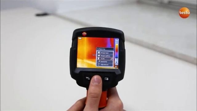 How To - Тепловизор testo 870. 04. Программирование кнопки быстрого выбора смотреть онлайн