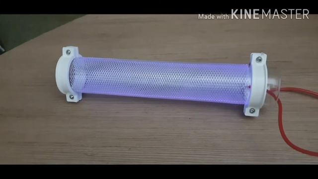 Озонатор на кремниевой трубке . Производительность 20 гр. в час . смотреть онлайн