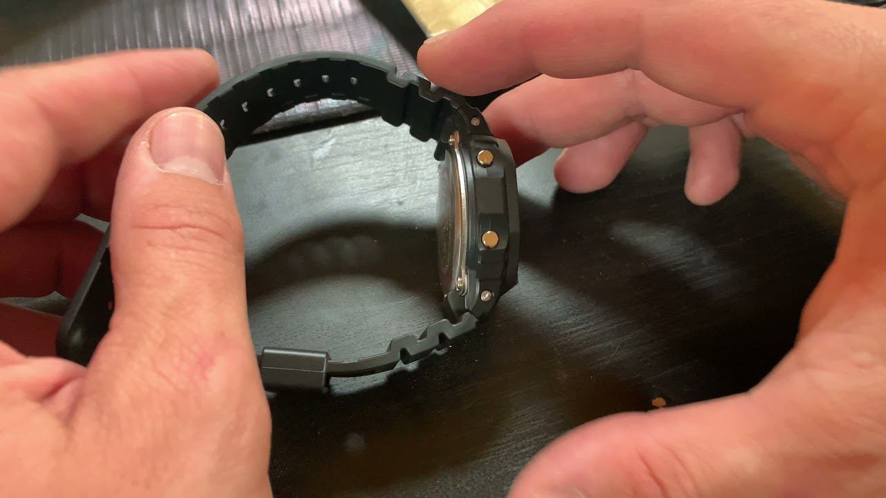 Подделка  Casio G-Shock DW-5600BB-1E