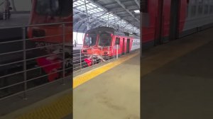 Москва аэропорт Домодедово обзор электрички до Павелецкого вокзала