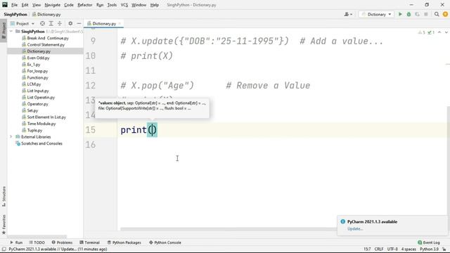 Dictionary Operation and Manipulation in Python смотреть онлайн