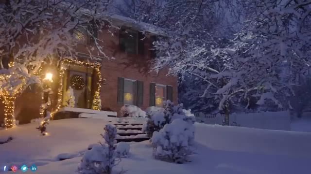 The Most Beautiful Melody In The World! This Music Can Be Listened To Forever "Christmas Holiday" смотреть онлайн