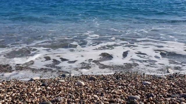 Релаксация с природой: Шум водопадов в Турции и морской прибой смотреть онлайн