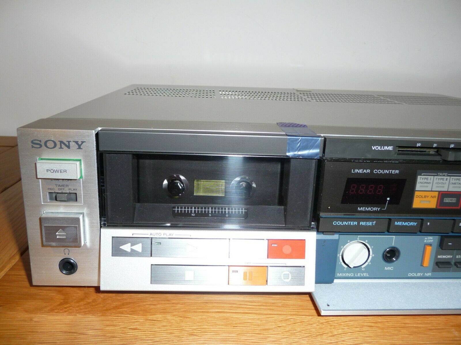 SONY XO-7 Stereo Deck Receiver VTG 1982 год Player Recorder-ЯПОНИЯ смотреть онлайн
