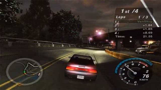 NFS: Underground 2 (Drift Circuit Sprint Drag Street X) смотреть онлайн