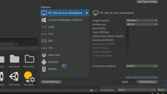 Fix issue Cannot build player while editor is importing assets or compiling scripts смотреть онлайн