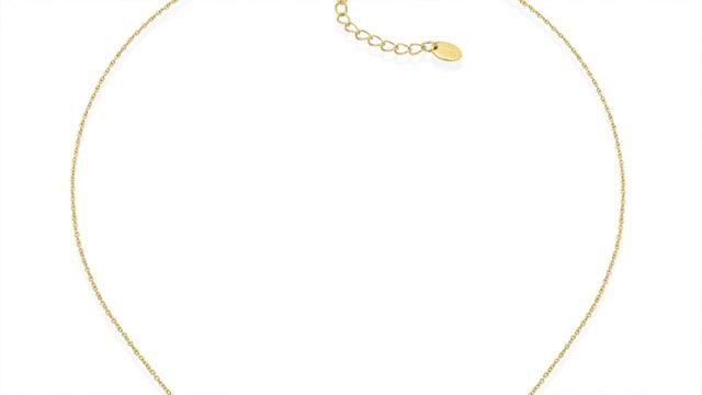 18 KGP Round Vintage Lace Necklace смотреть онлайн