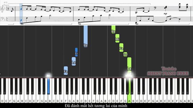 Hướng dẫn piano NGÀY MAI EM ĐI MẤT - KHẢI ĐĂNG FT ĐẠT G | Shett Free смотреть онлайн