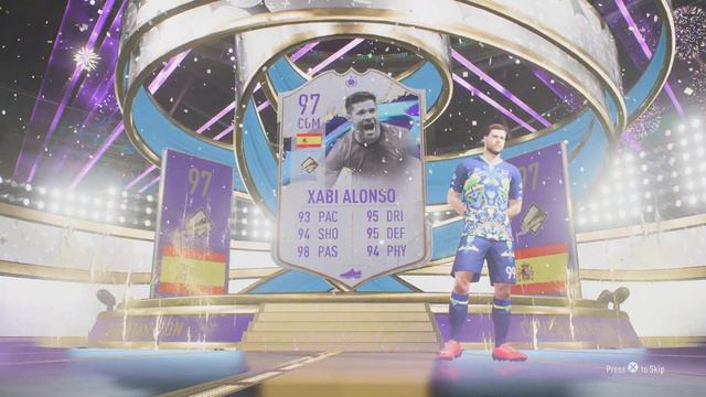 FIFA 23 - Player Walkout - Cover Star Icon - Xabi Alonso 97 смотреть онлайн