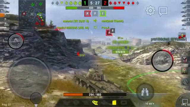 WoT Blitz КВ-1С смотреть онлайн