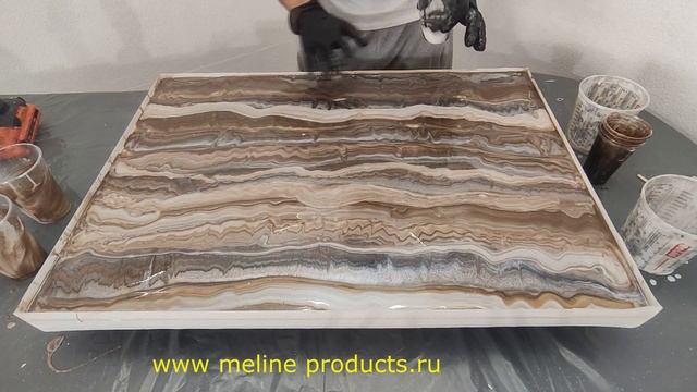 Набор №24. Мрамор из эпоксидной смолы.#epoxyresin #эпоксиднаясмола #эпоксидныепокрытия Metally Epox