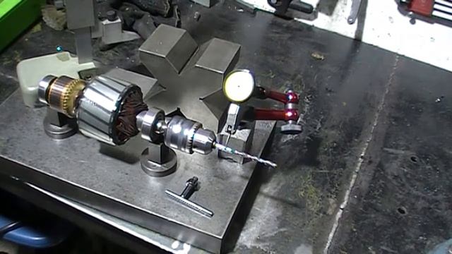 Проточка ротора электродвигателя от стиралки под сверлильный патрон смотреть онлайн