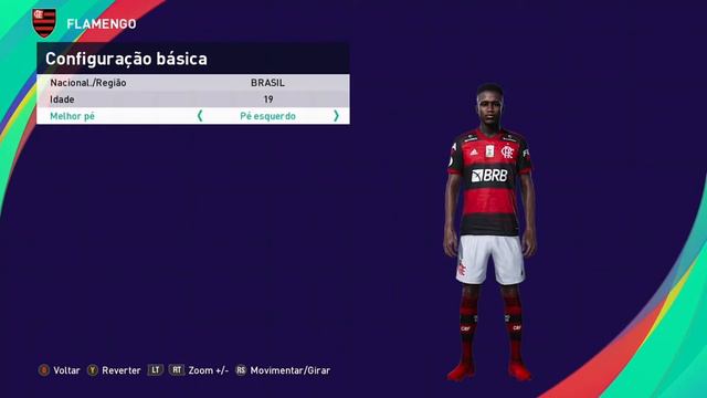 Editar Face Habilidades Max Flamengo PES 2021 (Usando Copiar Base) смотреть онлайн