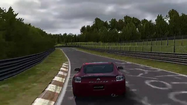 Gran turismo no Android - Mitsubishi eclipse race смотреть онлайн