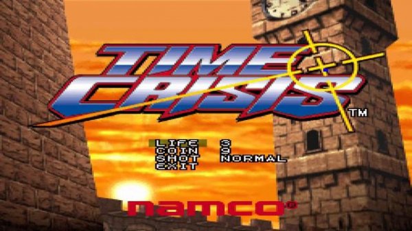 Time crisis PS1 {Secret cheat menu}