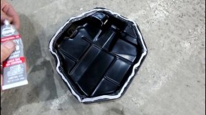Переуплотнение поддона двигателя Nissan Qashqai 2,0 Ниссан Кашкай 2012 года