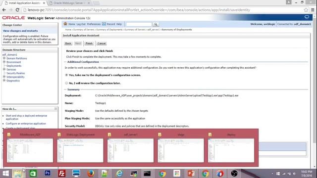 Weblogic Server Deployment(ear/war) Techniques смотреть онлайн