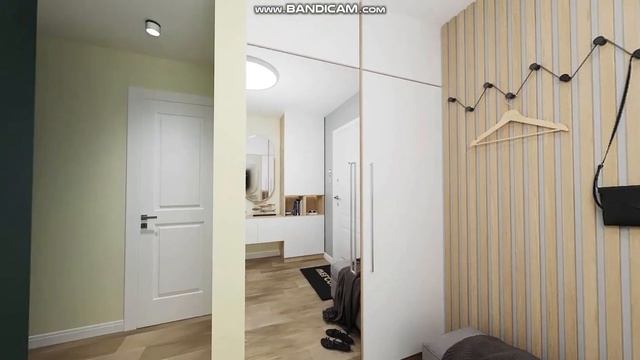 Дизайн прихожей в квартире по улице Рафиева в Минске смотреть онлайн