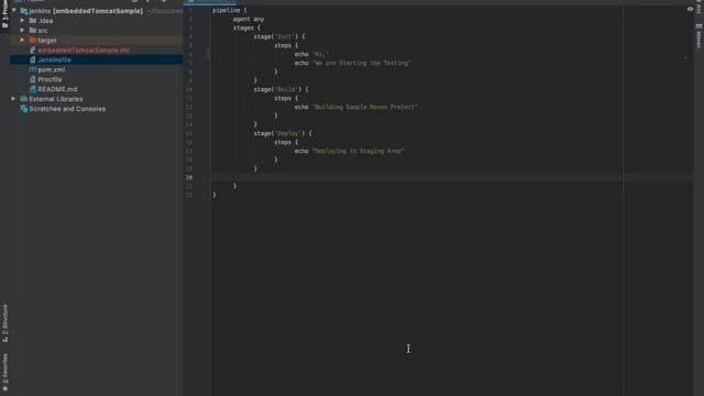 DevOps Tutorial 11 : Jenkins code as Pipeline using Sample project смотреть онлайн