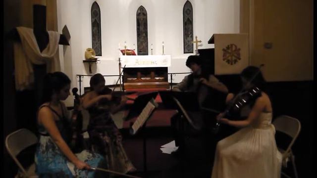 Samuel Barber, Adagio for Strings, Op. 11, performed by 6th Borough String Quartet смотреть онлайн