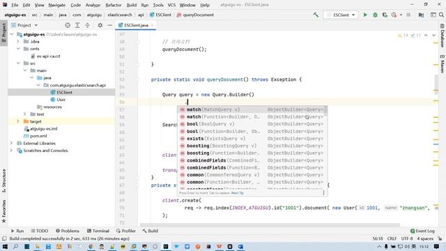 026 Elasticsearch 进阶功能 Java新API 文档查询 常规 смотреть онлайн