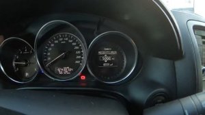 Как выставить километраж замены масла на Мазда сх-5!!!