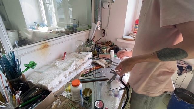 Инструменты для работы в стеклодувной мастерской и техника Лэмпворк. смотреть онлайн