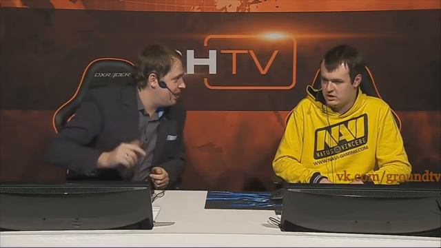 Эпичное интервью с ХВОСТ'ом (Grand final DreamHack) смотреть онлайн