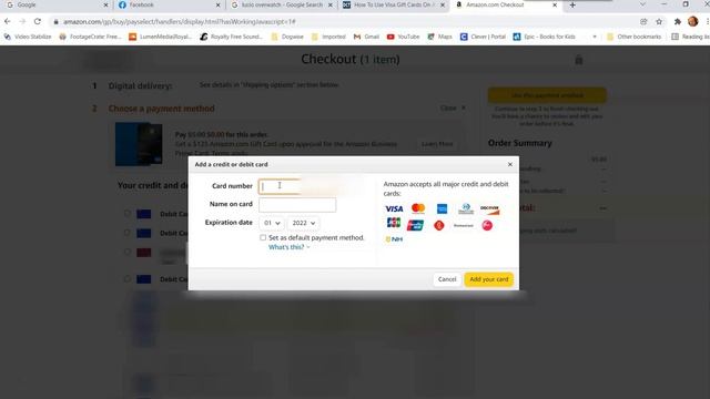 How To Use Visa Gift Cards On Amazon смотреть онлайн