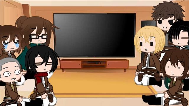 Aot react to demon slayer || not original || bread - chan || смотреть онлайн