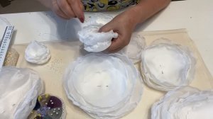 Цветы из органзы, вуали и тюля. Текстильные цветы для фотосессии и фотозоны. Вторая жизнь тюля, што