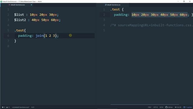 Sass List Functions Tutorial in Hindi / Urdu смотреть онлайн