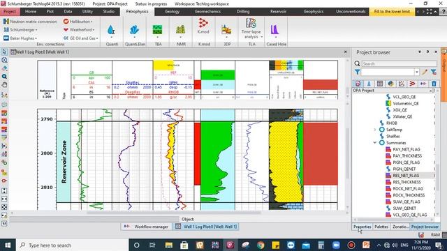 How To Calculate Reservoir Petrophysical Parameters Using Techlog Software! смотреть онлайн