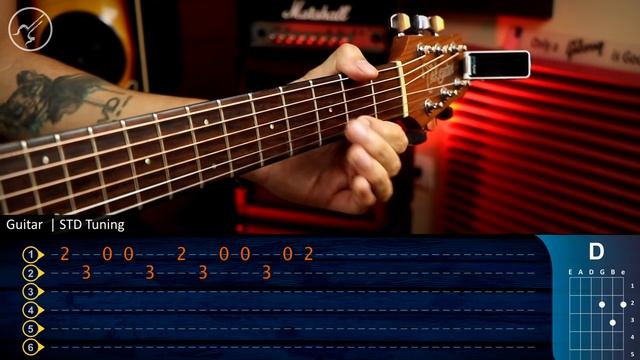 Guardians of the Galaxy - Come and Get Your Love (Табулатура) Guitar Tutorial TABS смотреть онлайн