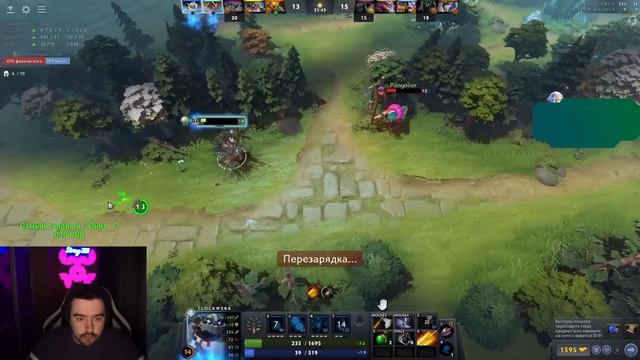 Стрей на мидовом клокверке протаскивает афкшную команду // дота 2 патч 7.32е смотреть онлайн
